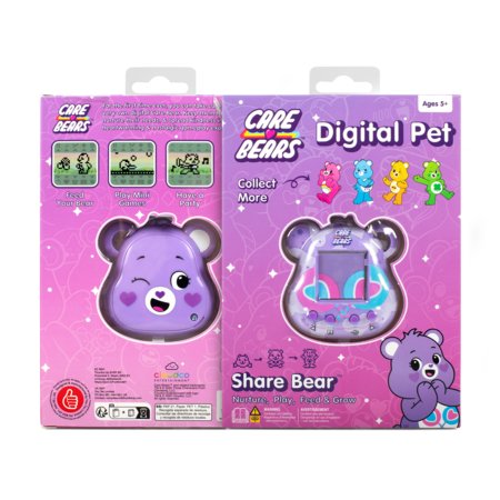 CARE BEARS skaitmeninis augintinis Share Bear, CB/KK1SB 