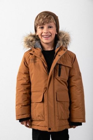 COCCODRILLO striukė OUTERWEAR BOY KIDS, kreminė, cm 