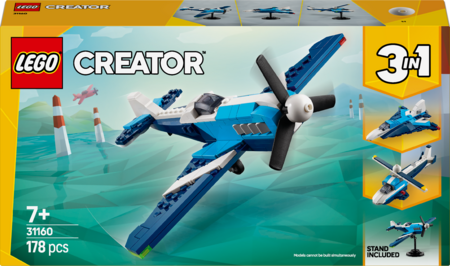 31160 LEGO® Creator Orlaivis: lenktyninis lėktuvas 
