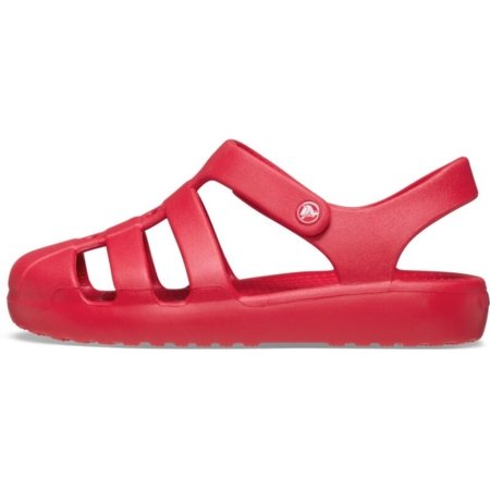 CROCS klumpės MARY JANE, raudonos, 210625-6WC, 32 dydis 