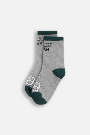 COCCODRILLO kojinės SOCKS BOY, pilkos, ZC5382203SOB-019-033, 33 cm 