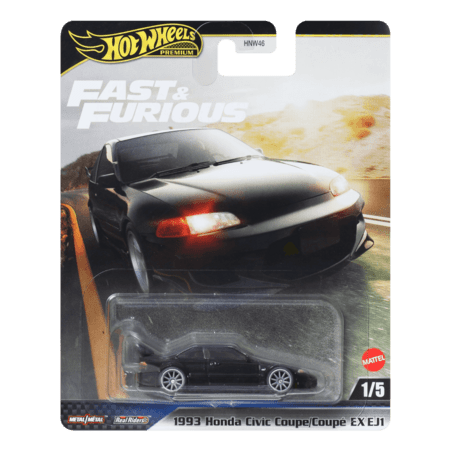 HOT WHEELS Premium automodeliukas iš filmo Greiti ir įsiutę asort, HNW46 HNW46