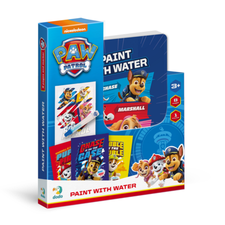 DODO vandens spalvinimo knyga Šunyčiai patruliai, 200444 