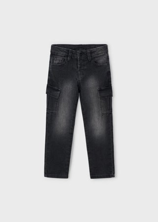 MAYORAL kelnės, black, 4.563-24, 10 cm 
