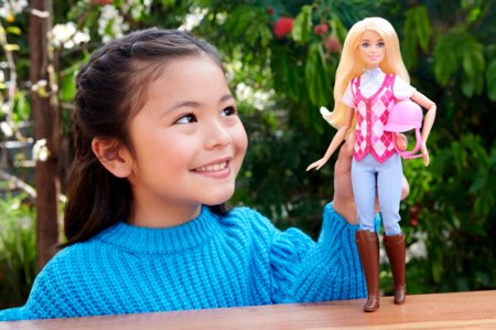 BARBIE Malibu Mysteries lėlė raitelė, HXJ38 