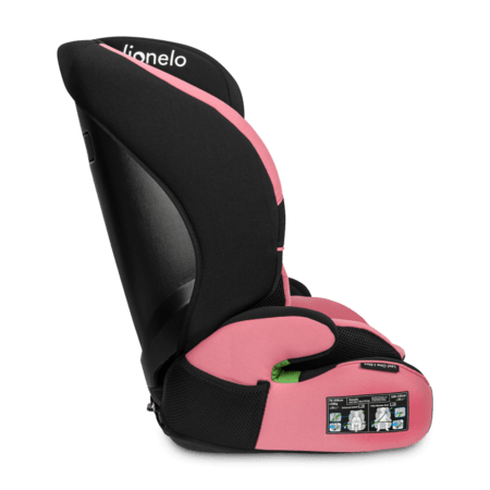 LIONELO automobilinė kėdutė LEVI ONE I-SIZE, Pink rose, 76-150 cm., LO-LEVI ONE I-SIZE 