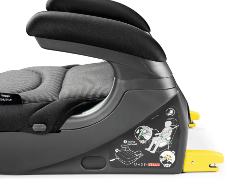 PEG PEREGO automobilinė kėdutė - busteris, Viaggio Shuttle Crystal Black 