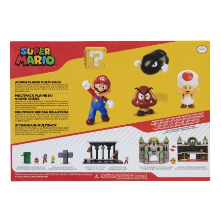 NINTENDO 5" Super Mario žaidimų rinkinys Diorama, asort., 410044 410044