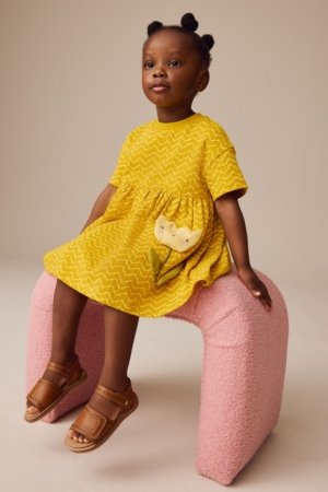 NEXT suknelė trumpomis rankovėmis, E54812, 62-68 