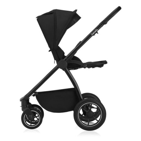 LIONELO universalus vežimėlis MERIL 3in1, Black onyx 