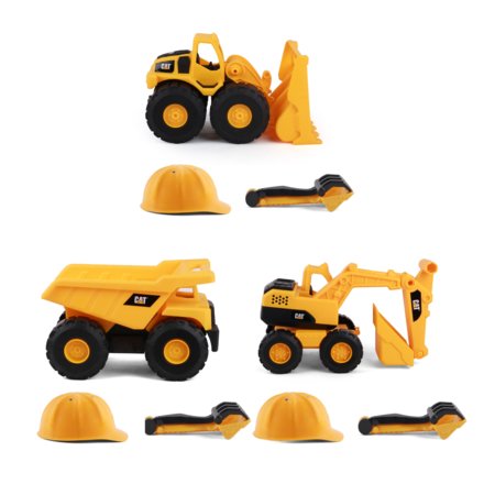 CAT žaidimų rinkinys Tough Tracks Construction Crew Set, asort., 82060 