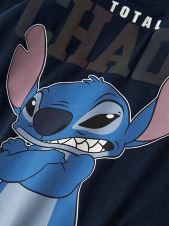 NAME IT STITCH marškinėliai, 13254189-282D3C 116 cm 