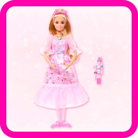 BARBIE NUTCRACKER lėlė Klara - Spragtuko kolekcija, JLW51 