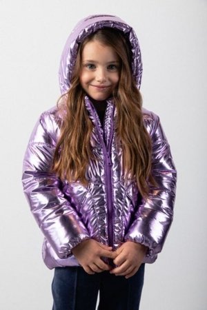 COCCODRILLO striukė OUTERWEAR GIRL KIDS, violetinė, cm
