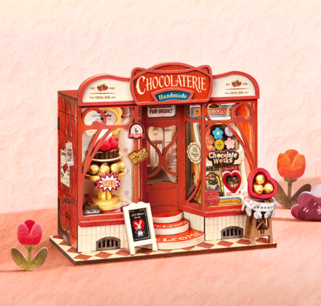 ROLIFE medinis konstruktorius Šokolado krautuvėlė, DS046 