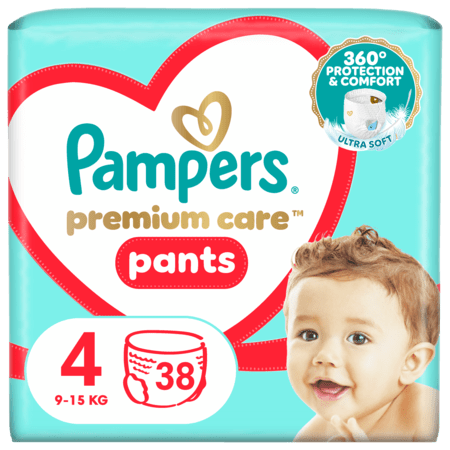 PAMPERS kelnaitės, Premium Care VP S4 9-15kg 38 vnt. 81750548 