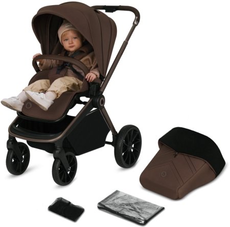 LIONELO sportinis vežimėlis MIKA PLUS, Mocha Mousse 
