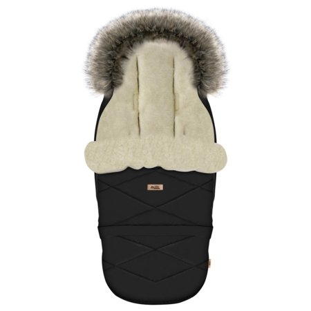 MILLI reguliuojamas vokelis į vežimėlį GROWUP, Black, MIL1110167 