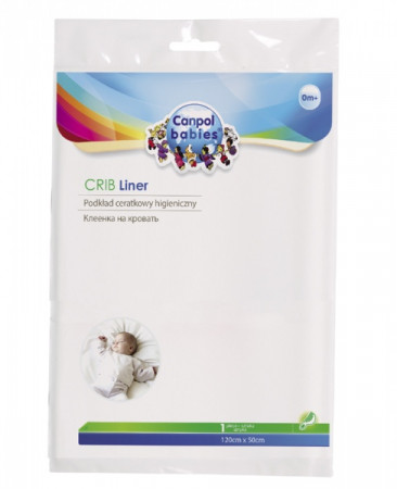 CANPOL BABIES plona klijuotė į lovytę 120x50cm 10/100 10/100