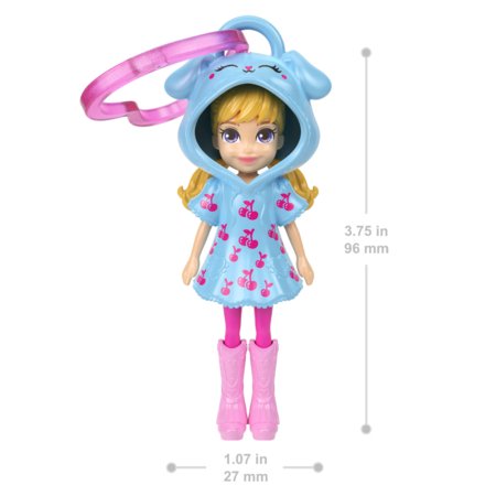 POLLY POCKET mini lėlės pakabukas, asort., JMN38 