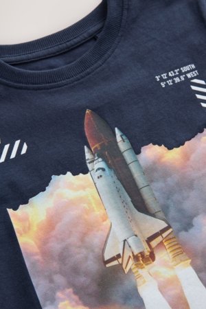 NEXT NASA marškinėliai trumpomis rankovėmis, AC4977, 152 