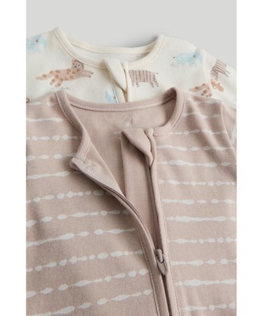 MOTHERCARE šliaužtinukas ilgomis rankovėmis 2 vnt., AV59101 56 cm 