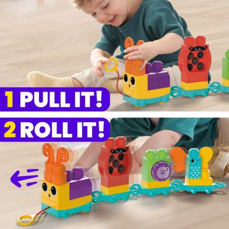 MEGA BLOKS rinkinys Šliaužianti kirmėlytė, HKN44 HKN44