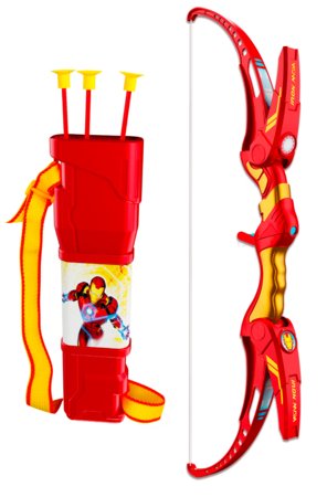 STAMP Iron Man žaislinis lanko ir strėlių rinkinys su taikiniu, IM725616 