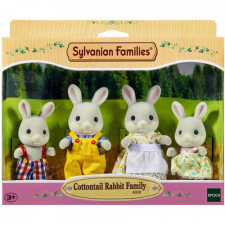 SYLVANIAN FAMILIES Šilkinių triušiukų šeimynėlė, 4030 4030