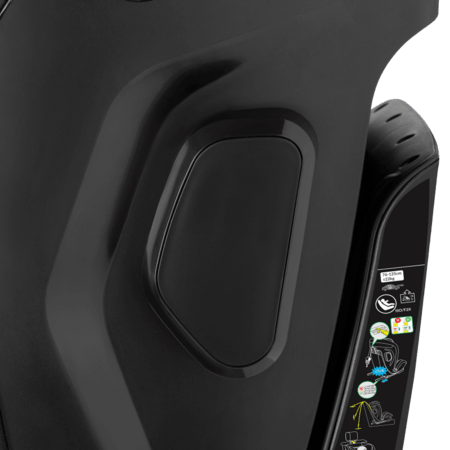 LIONELO automobilinė kėdutė HARPER I-SIZE, Black carbon grey, 76-150 cm., LO-HARPER I-SIZE 