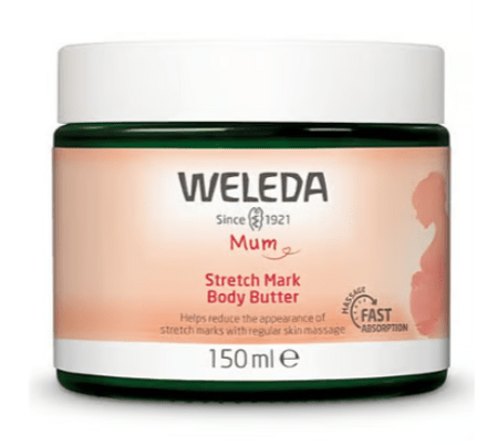 WELEDA kūno sviestas nuo strijų, 150 ml. 