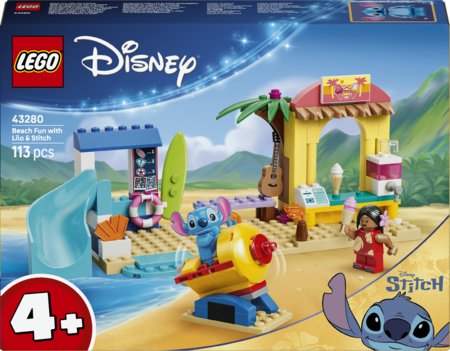 43280 LEGO® ǀ Disney Paplūdimio pramogos su Lilo ir Stiču 