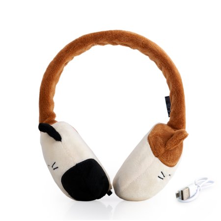 SQUISHMALLOWS pliušinės Bluetooth ausinės Cam, HMSQMBT-CAM 