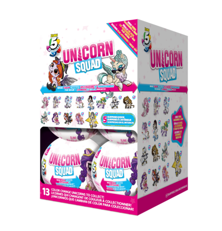 5 SURPRISE figūrėlė su aksesuarais Unicorn Squad, 7 serija, 77421GQ1 