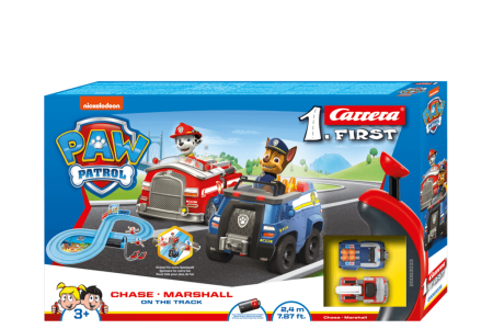 CARRERA FIRST Paw Patrol lenktynių trasa On the Track 2,4 m, 20063033 