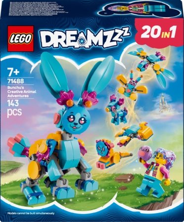 71488 LEGO® DREAMZzz™ Kūrybiški Bunchu gyvūnų nuotykiai 