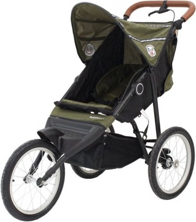 BABYTROLD sportinis vežimėlis JOGGER, Olive, 13-66OS 