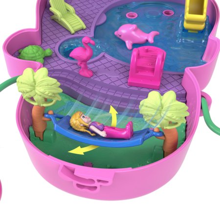 POLLY POCKET beždžionėlės pramogų rinkinys, HWP04 