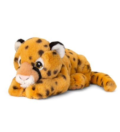 KEEL TOYS Minkštas žaislas geopardas 35cm, SE6107 