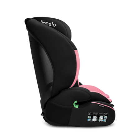 LIONELO automobilinė kėdutė LEVI I-SIZE, Pink baby,  76-150 cm., LO-LEVI I-SIZE 