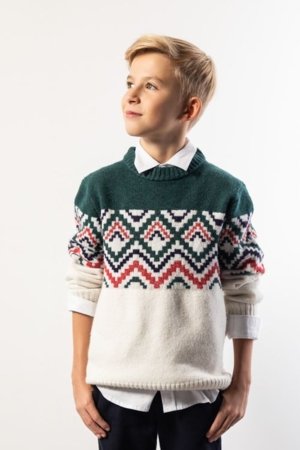 COCCODRILLO megztinis, spalvotas, cm 