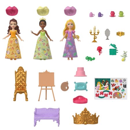 DISNEY PRINCESS mažų lėlių advento kalendorius, JFG79 