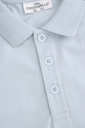 COCCODRILLO marškinėliai trumpomis rankovėmis EVERYDAY BOY B, mėlyni, WC5143601VBB-036-164, 164 cm 