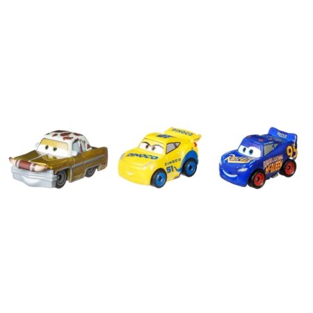 CARS 3 automodelių rinkinys Mini lenktynininkas, 3vnt., GKG01 GKG01