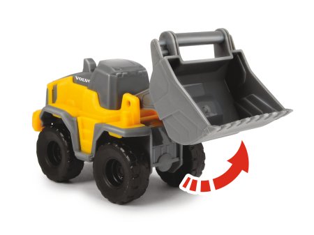 SIMBA DICKIE TOYS VOLVO rinkinys Micro Builders asort., 203722009 203722009