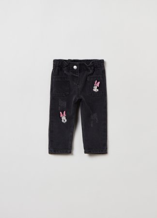 OVS 1 EN GIRL 9-36M JEGGINGS 18-24 BLACK/GREY 001817409 001817409