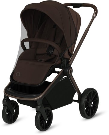 LIONELO universalus vežimėlis MIKA PLUS 3IN1, Mocha mousse 