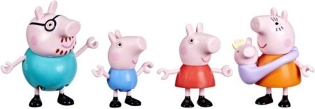 PEPPA PIG penkių šeimos narių figūrėlės, G05065L0 