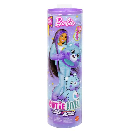 BARBIE Cutie Reveal Care Bears rinkinys – Dream Bright Bear, JFV61 