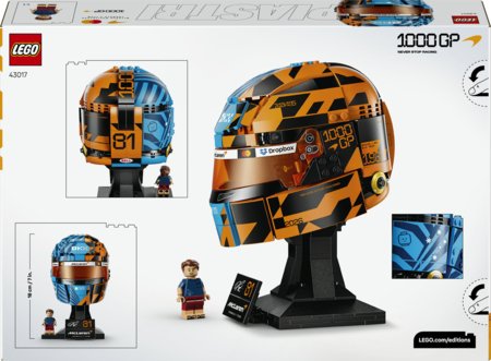 43017 LEGO® Editions „McLaren Mastercard F1® Team“ Oscar Piastri šalmas 